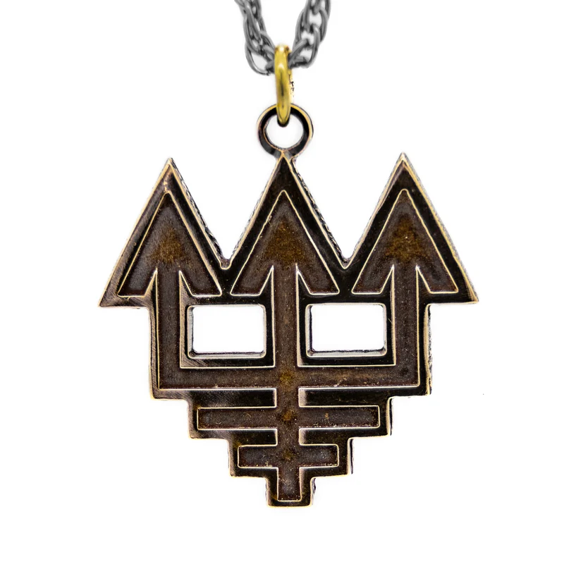 Colgante Blue Society - Bronce
