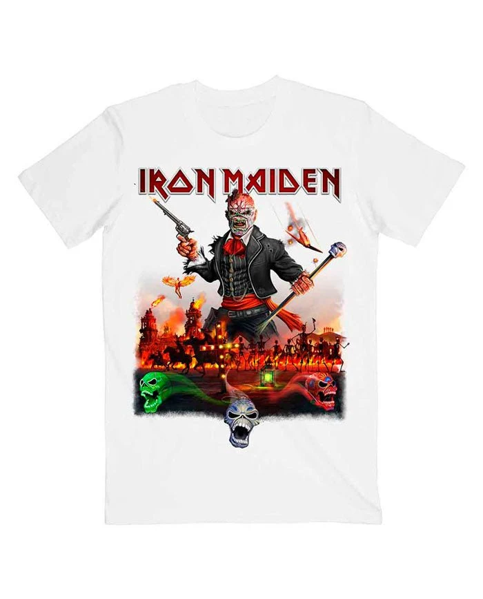 Iron Maiden - Camiseta "Legacy of the Beast Live In Mexico City" Unisex