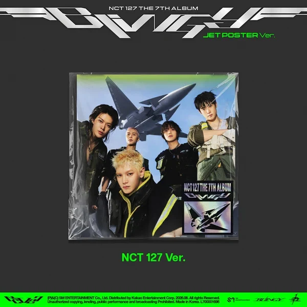 NCT 127 7th Full Album [BLINGY] (JET Poster Ver.)