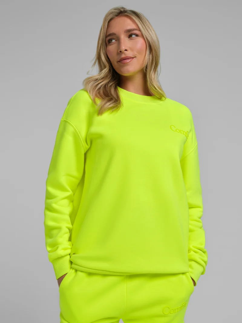 Neon Minimalist Crew