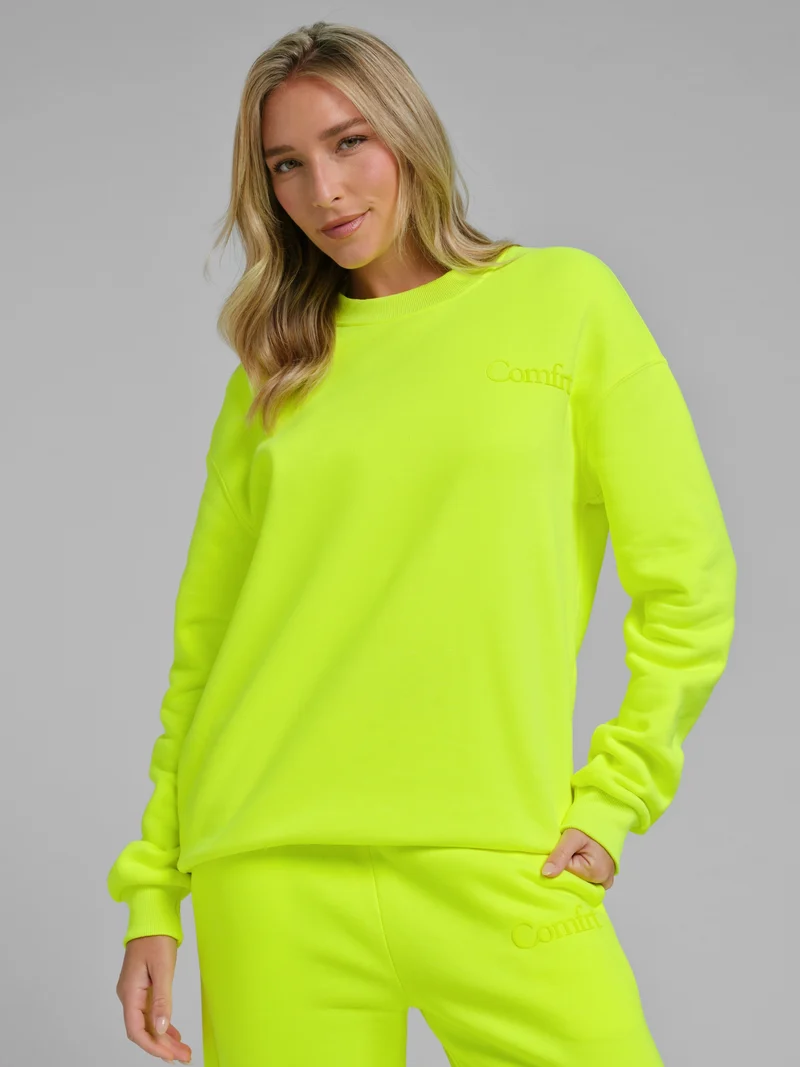 Neon Minimalist Crew