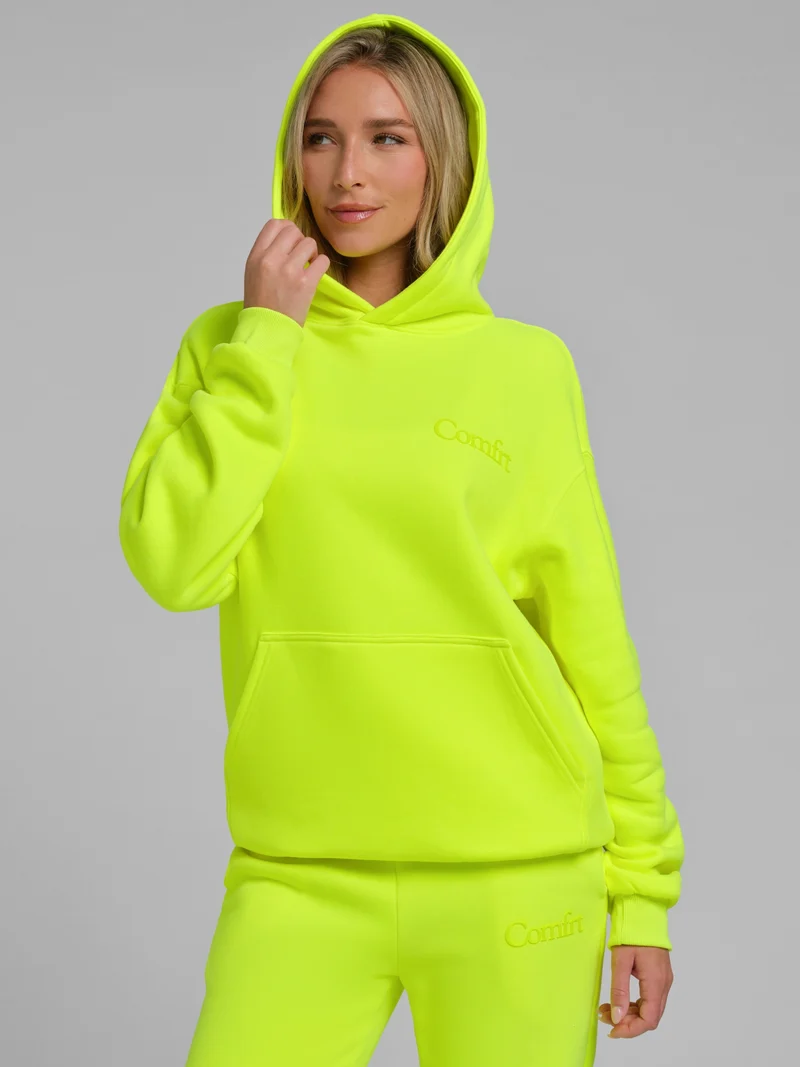 Neon Minimalist Hoodie – Mega