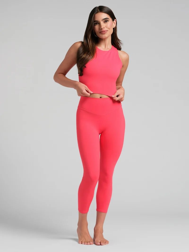 ComfrtCore™ 2.0 High Neck Crop Tank