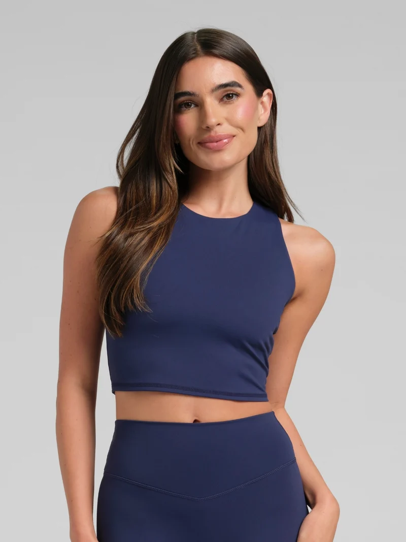 ComfrtCore™ 2.0 High Neck Crop Tank