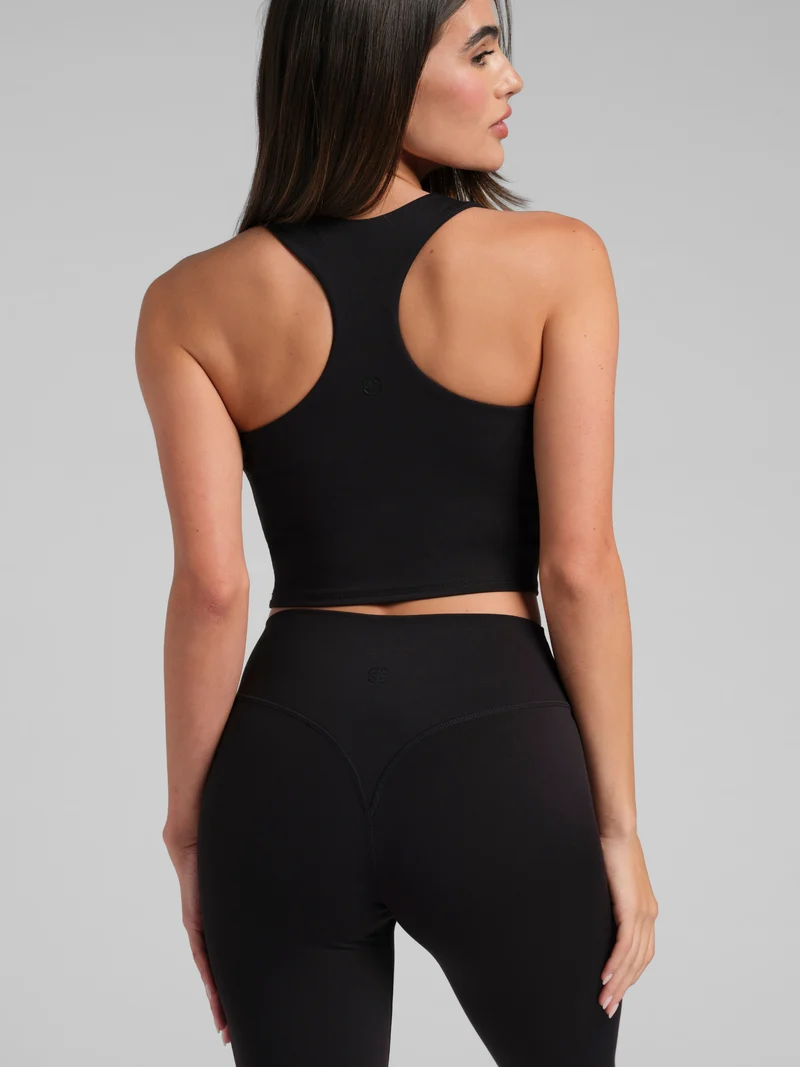 ComfrtCore™ 2.0 High Neck Crop Tank