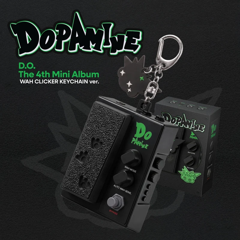 [EXO] D.O. : Do Kyungsoo : Dopamine : WAH Clicker Keychain Ver