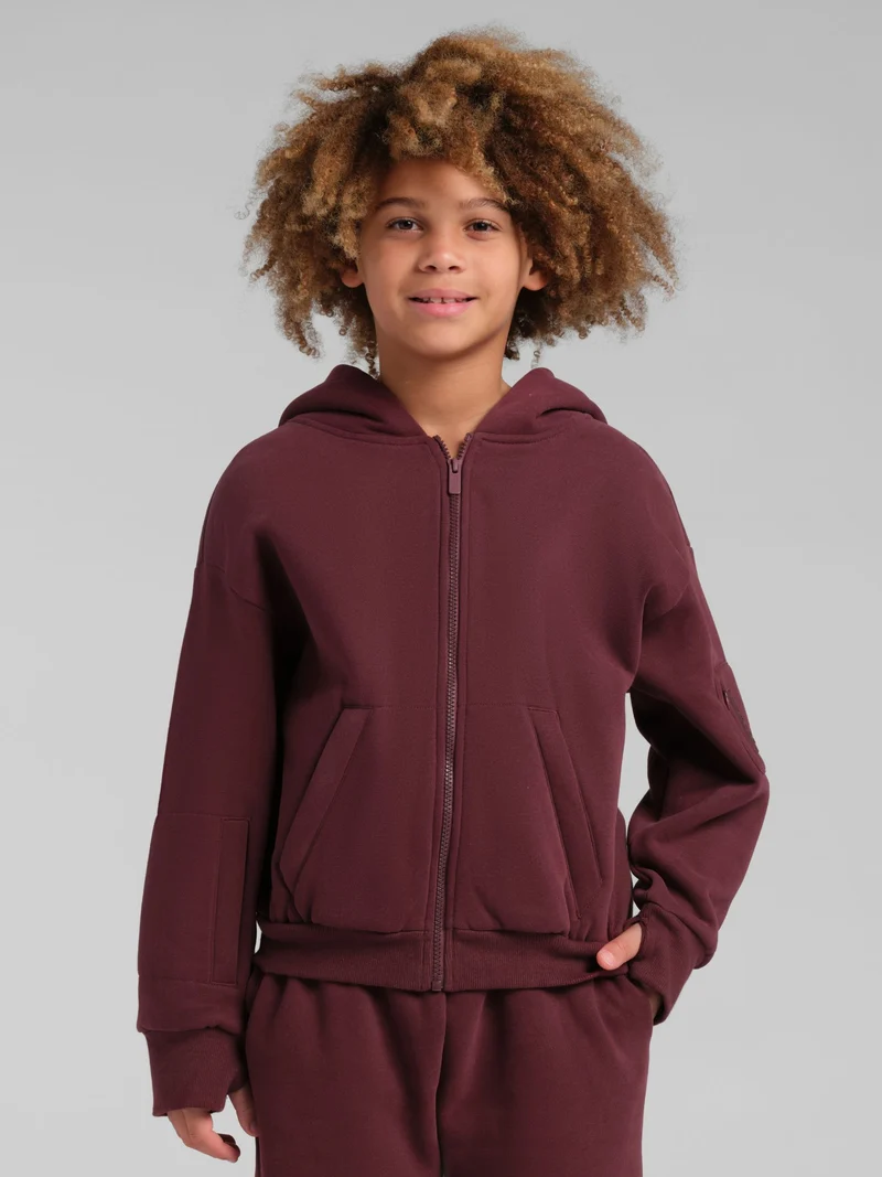 Explorer Kids Travel Zip Hoodie