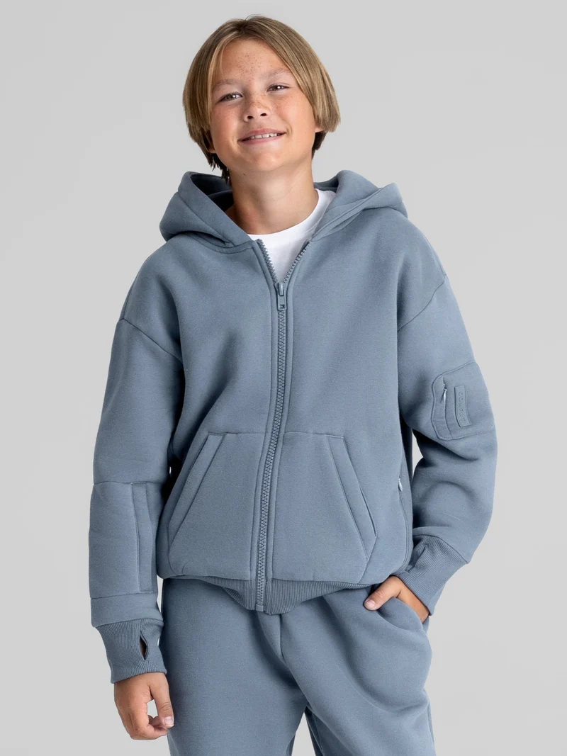 Explorer Kids Travel Zip Hoodie