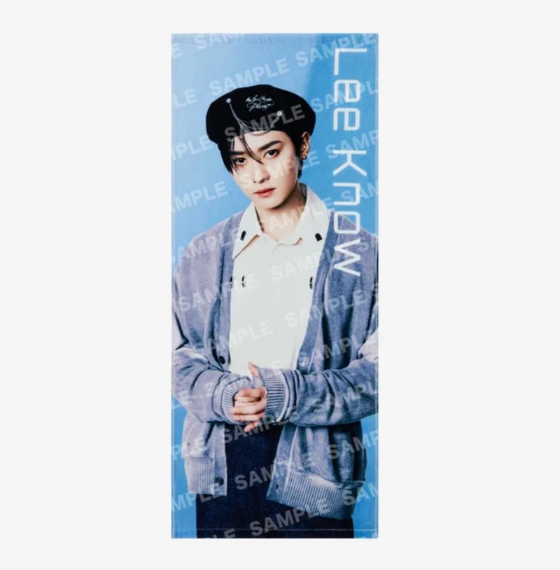 [STRAY KIDS] Run It : Japan : Photo Face Towel
