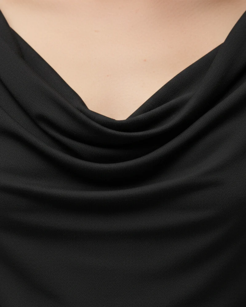Top escote fluido