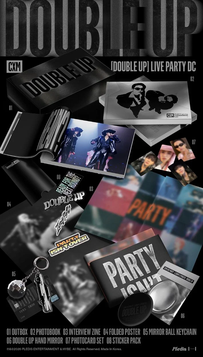 CXM (SEVENTEEN) - DOUBLE UP (LIVE PARTY DC) + Instant Photo Set