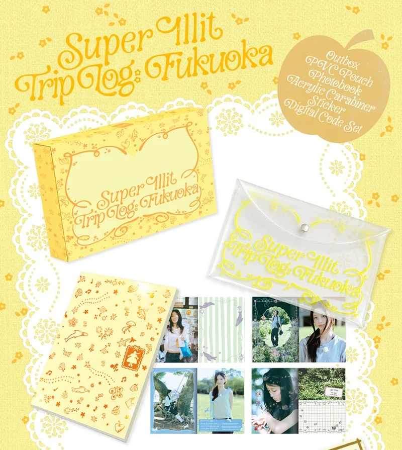 ILLIT - SUPER ILLIT TRIP LOG : FUKUOKA + Weverse Gift