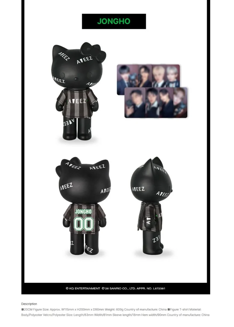 ATEEZ - 'ATEEZ X HELLO KITTY' POP UP OFFICIAL MD