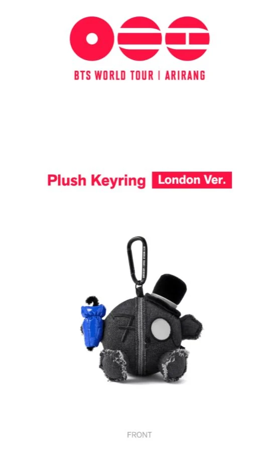 BTS - PLUSH KEYRING & MAGNET (WORLD TOUR 'ARIRANG' OFFICIAL MD)