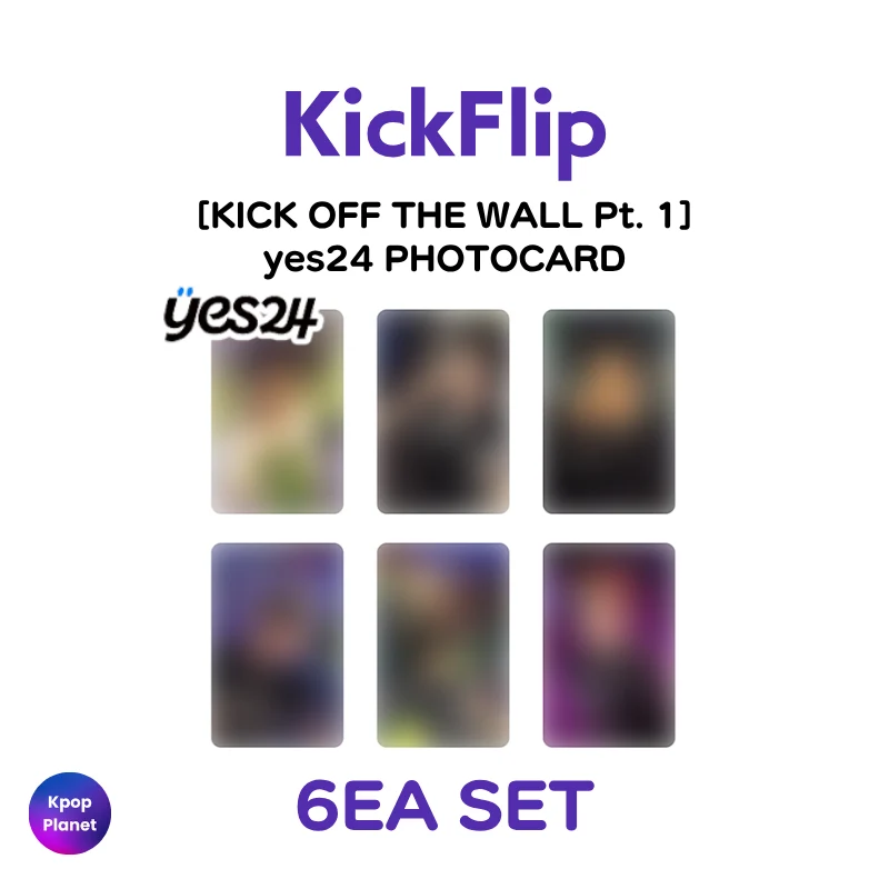 KickFlip yes24 PHOTOCARD [ KICK OFF THE WALL Pt. 1 ]