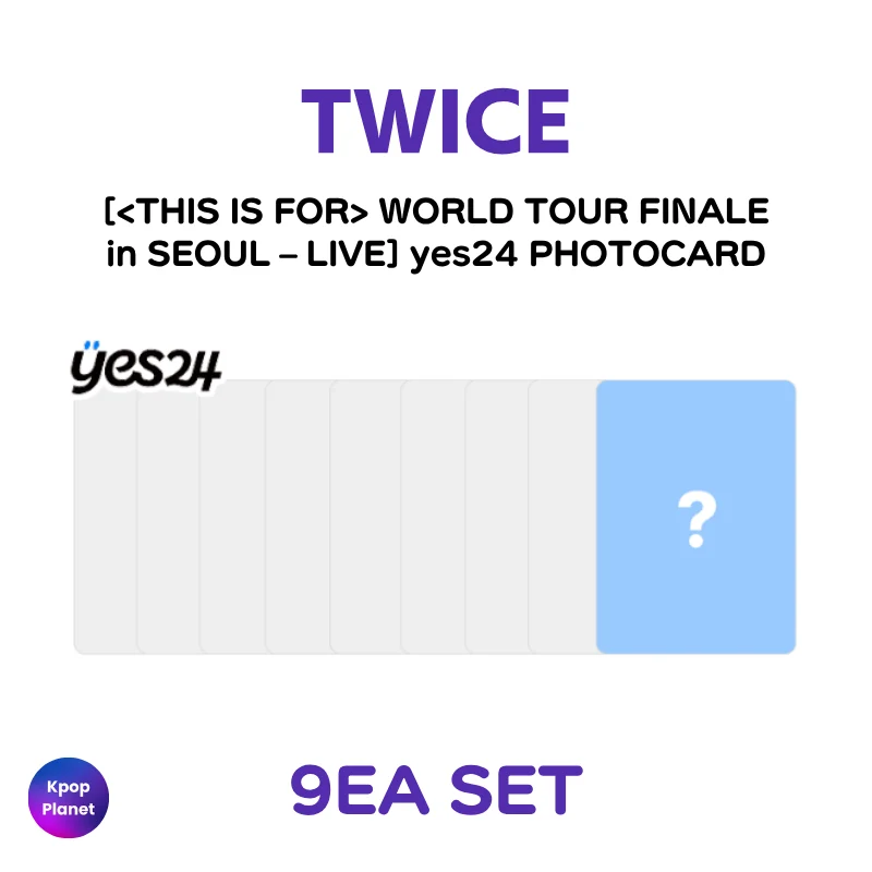 TWICE yes24 PHOTOCARD WORLD TOUR FINALE in SEOUL – LIVE (Special LP ver.)