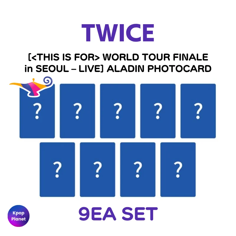 TWICE ALADIN PHOTOCARD WORLD TOUR FINALE in SEOUL – LIVE (Special LP ver.)