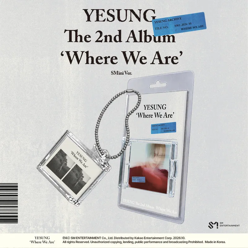 Super Junior Yesung - Where We Are (SMini ver.)