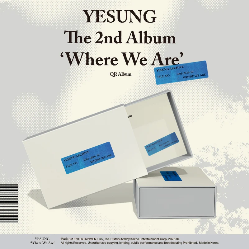 Super Junior Yesung - Where We Are (QR ver.)