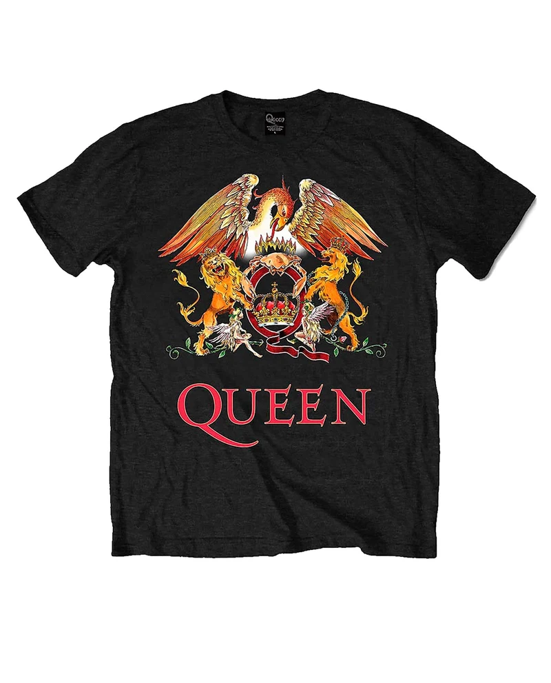 Queen - Camiseta "Classic Crest" Unisex