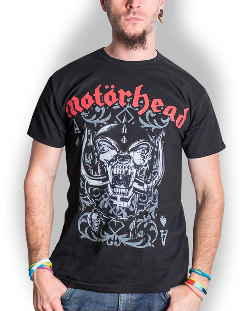 Motörhead - Camiseta "Playing Card" Unisex