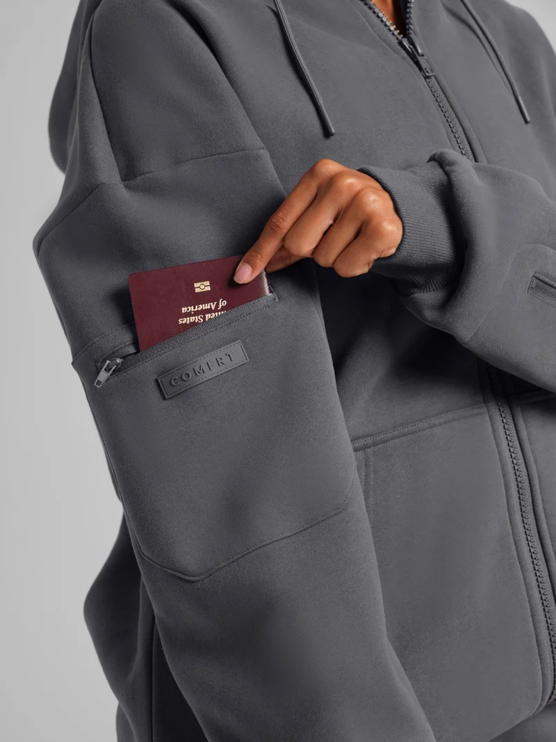 Airplane Mode Travel Zip Hoodie – Mega