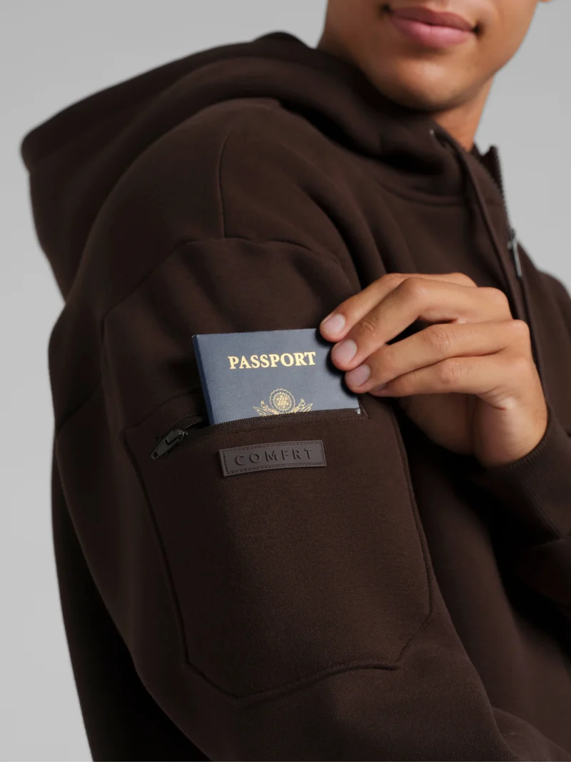 Airplane Mode Travel Zip Hoodie – Mega