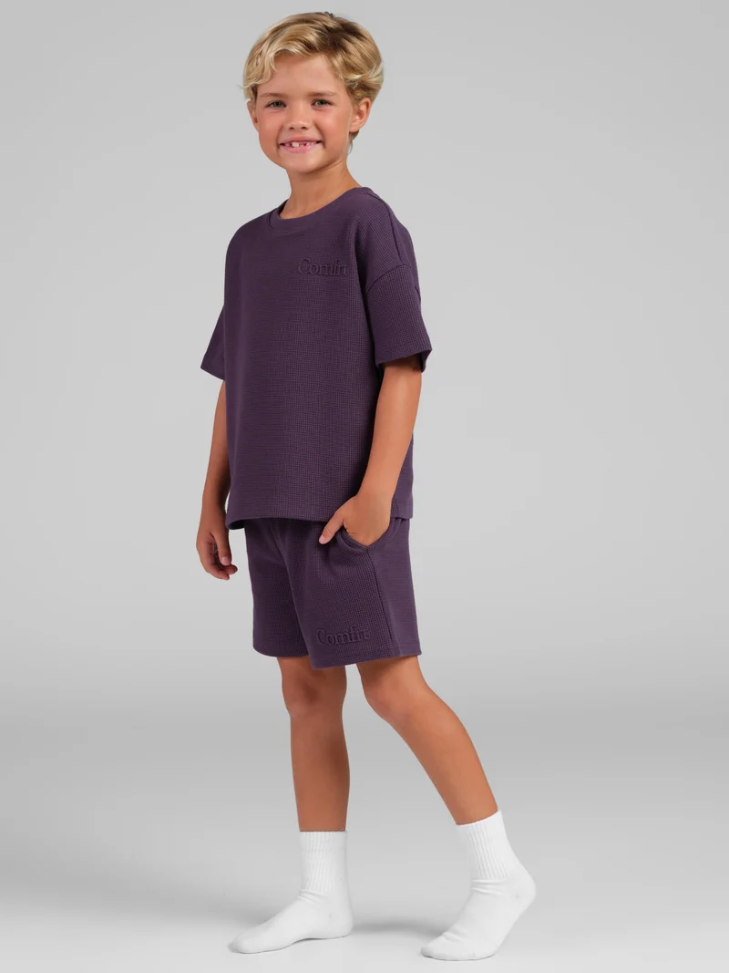 Waffle Kids Lounge Shorts