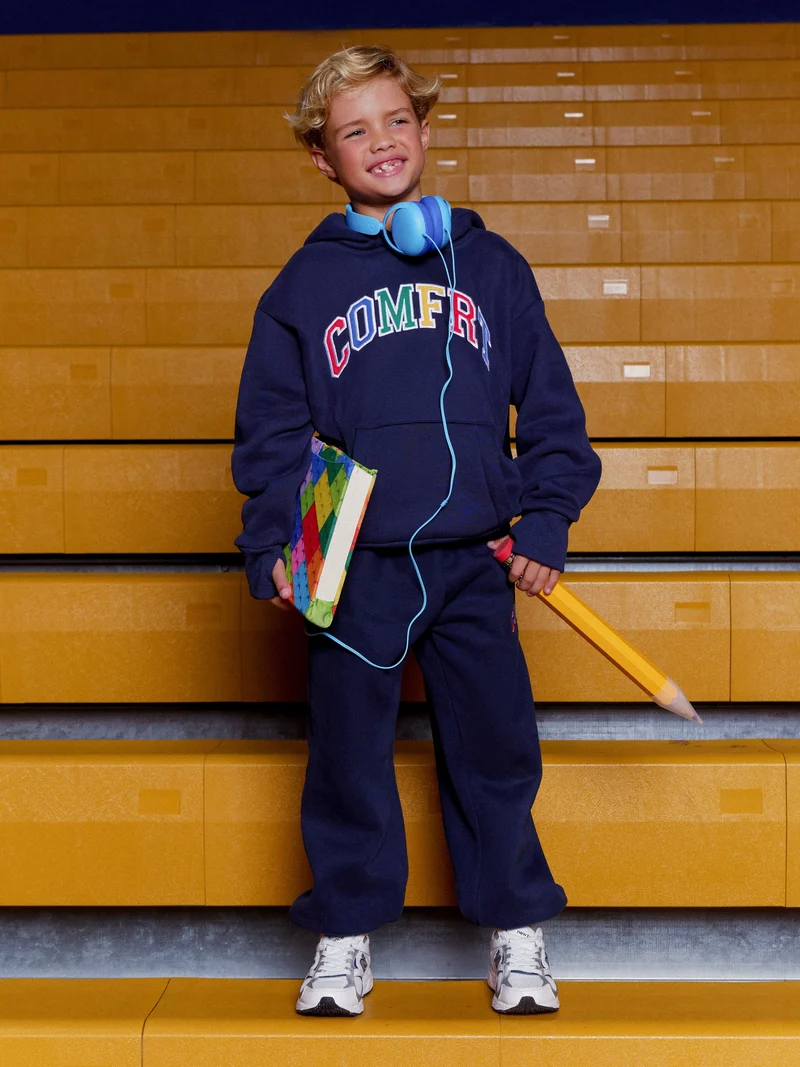 Varsity Kids Applique Hoodie