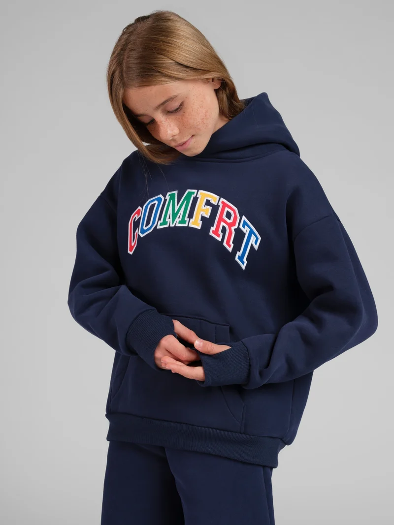 Varsity Kids Applique Hoodie
