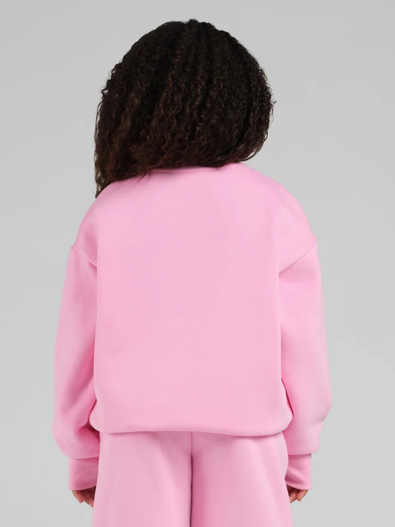 Varsity Kids Applique Crew