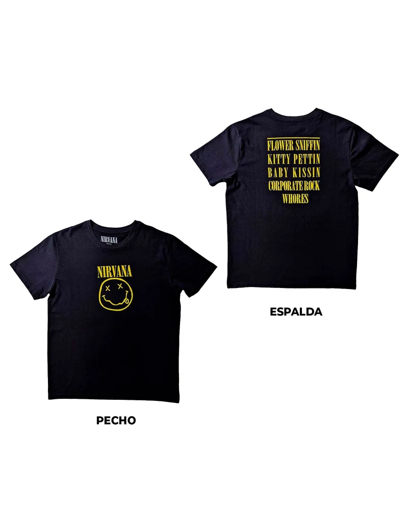Nirvana - Camiseta "Flower Sniffin" Unisex