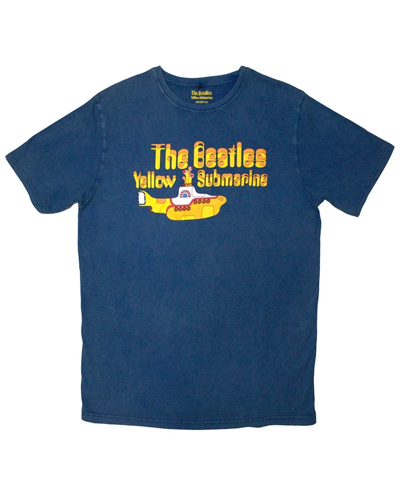 The Beatles - Camiseta "Logo & Sub" Unisex