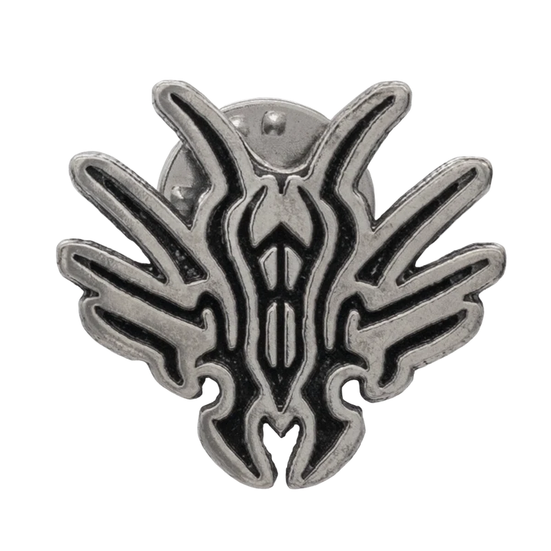 Pin con glifo de los Dustbringers de Chach - Plata de ley