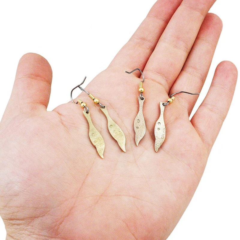 Pendientes Powisienne Symbol - Bronce