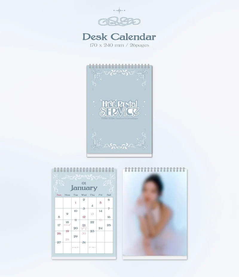 BILLLIE - 2026 SEASON'S GREETINGS (HALO RENTAL SERVICE) + Extra Photocard