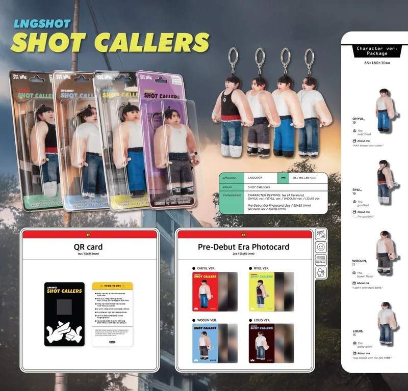 LNGSHOT - SHOT CALLERS (CHARACTER VER.) (LIMITED EDITION)