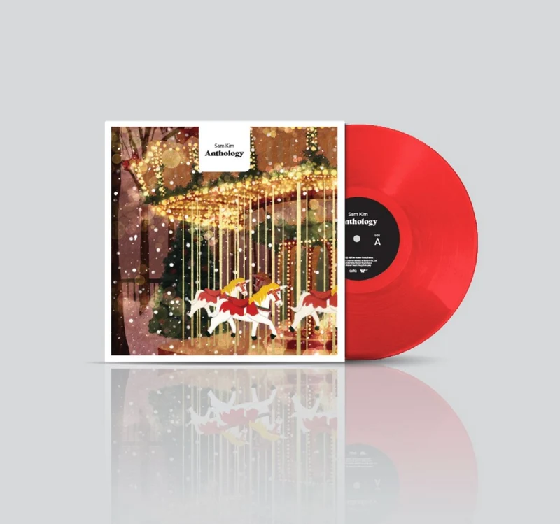 SAM KIM - ANTHOLOGY SAM KIM (TRANSPARENT RED VINYL)