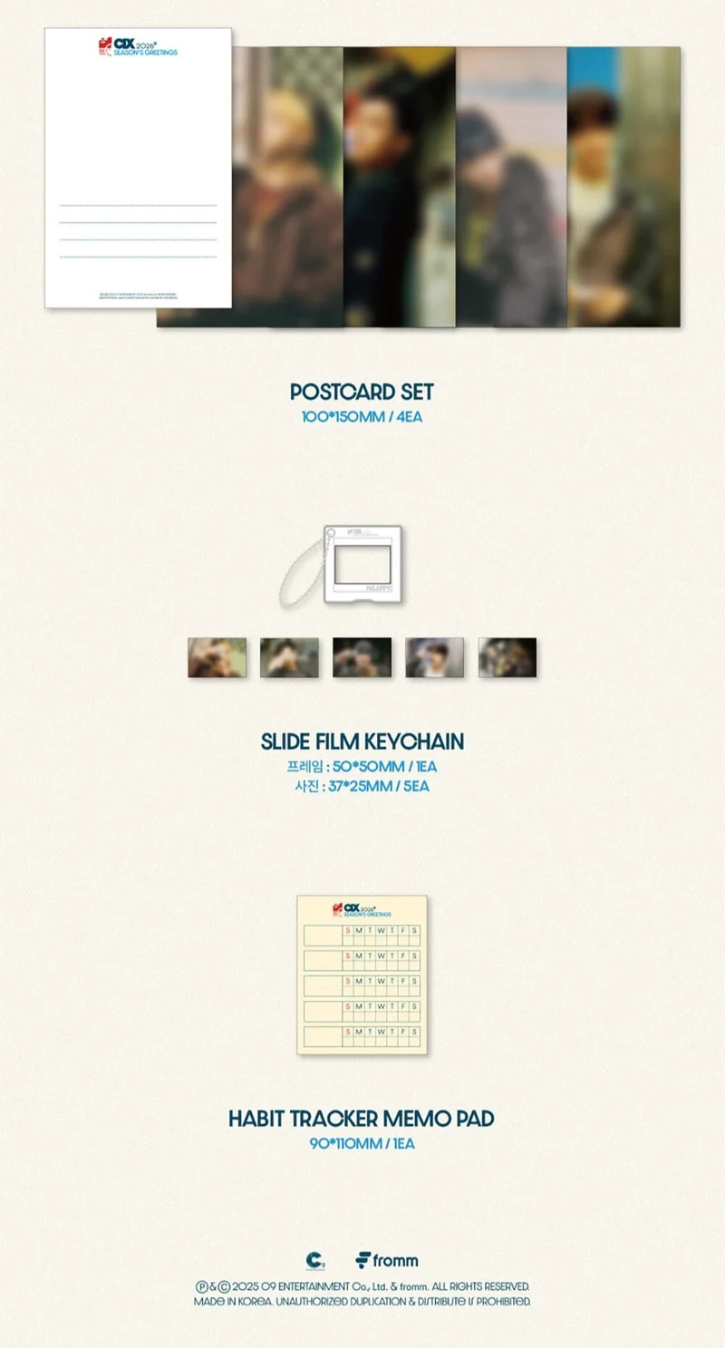 CIX - 2026 SEASON’S GREETINGS