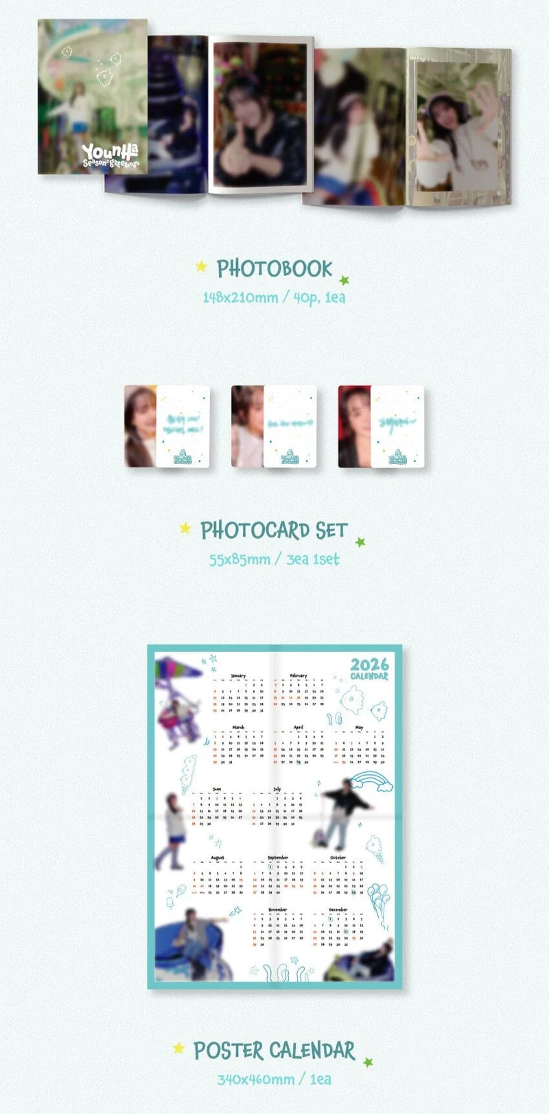 YOUNHA - 2026 SEASON’S GREETINGS