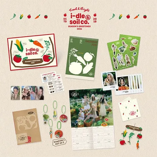 i-dle - 2026 SEASON'S GREETING + POB APPLE MUSIC PHOTOCARD