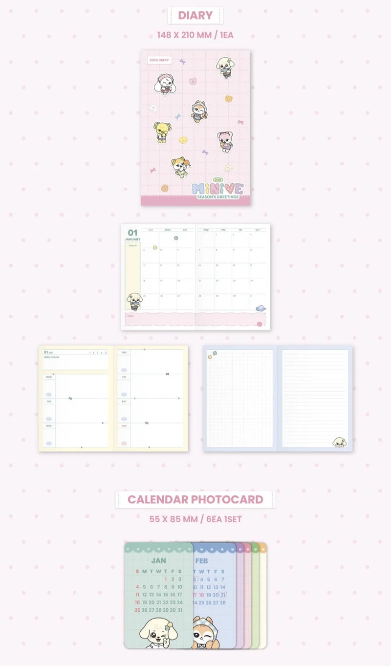 MINIVE - 2026 SEASON’S GREETINGS