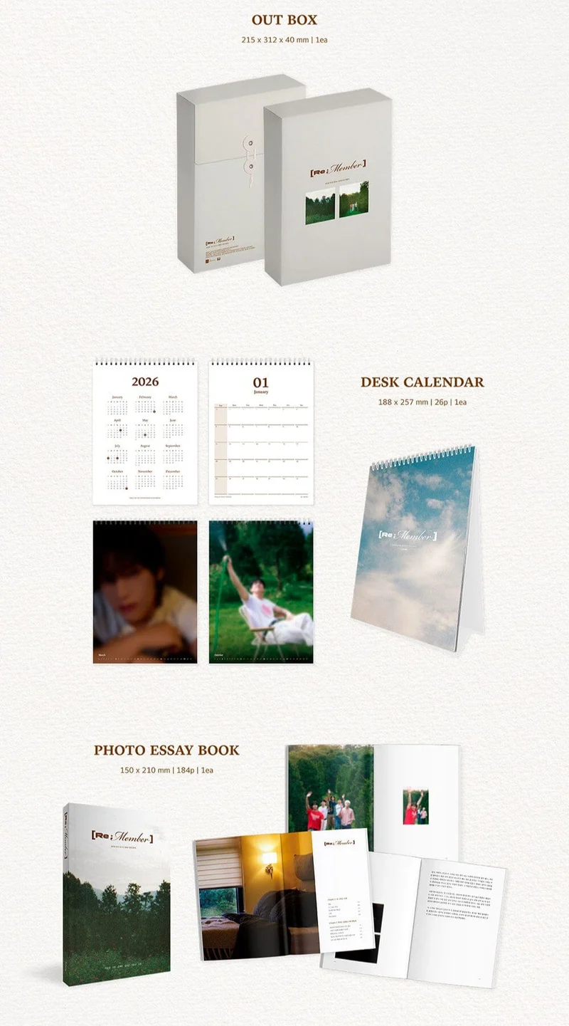 N.FLYING - 2026 SEASON'S GREETINGS + POB APPLE MUSIC PHOTOCARD