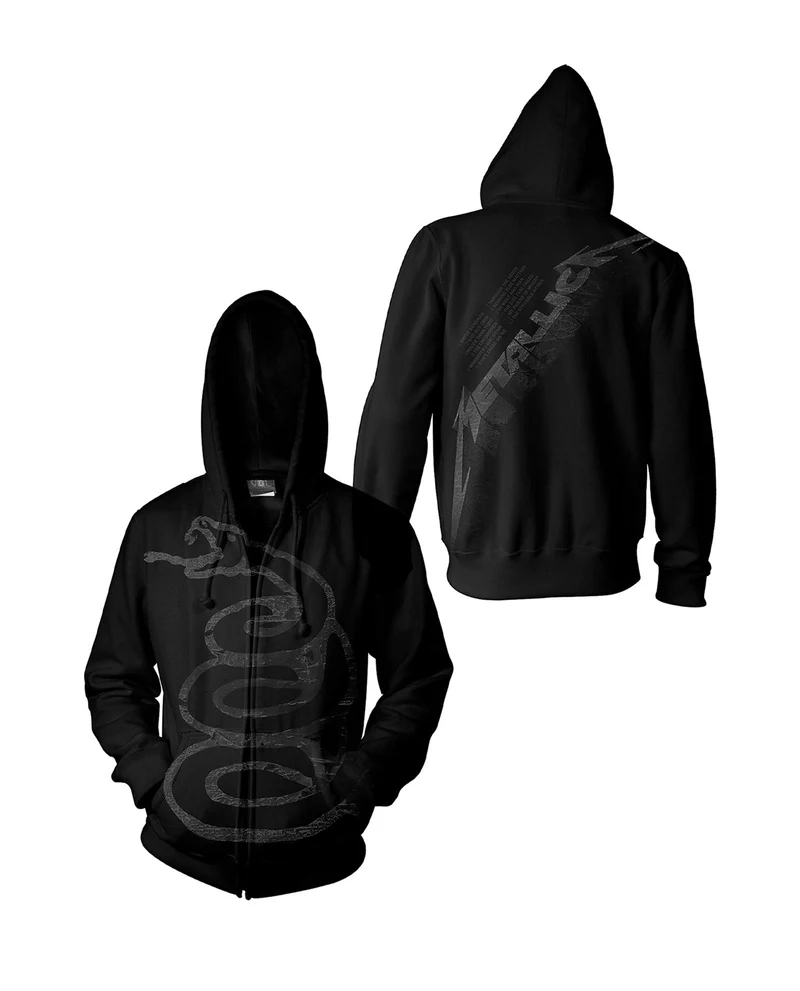 Metallica - Sudadera "Black Album" Unisex