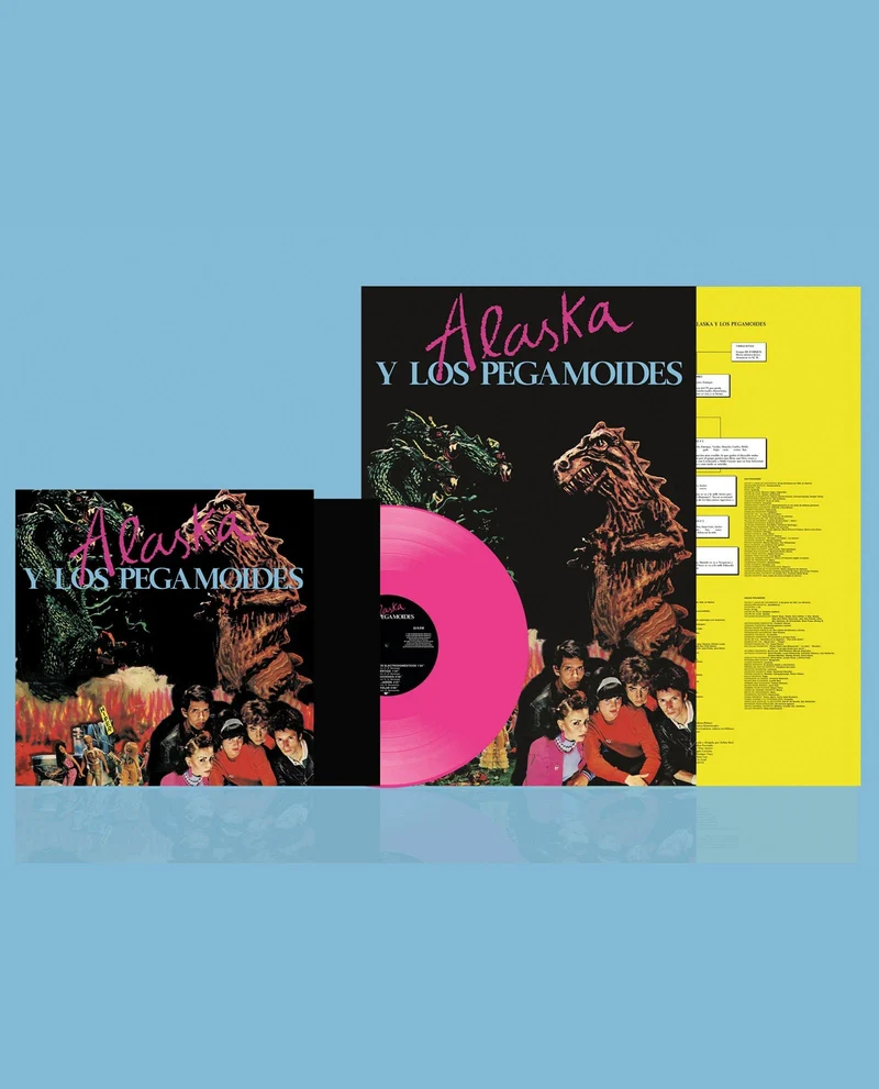 Alaska y los Pegamoides - LP Vinilo Rosa "Alaska y los Pegamoides"