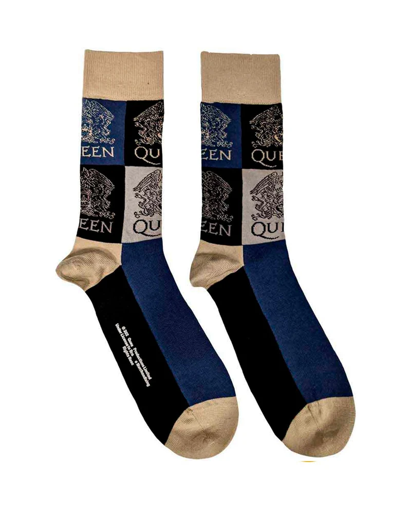 Queen - Calcetines "Crest Blocks"