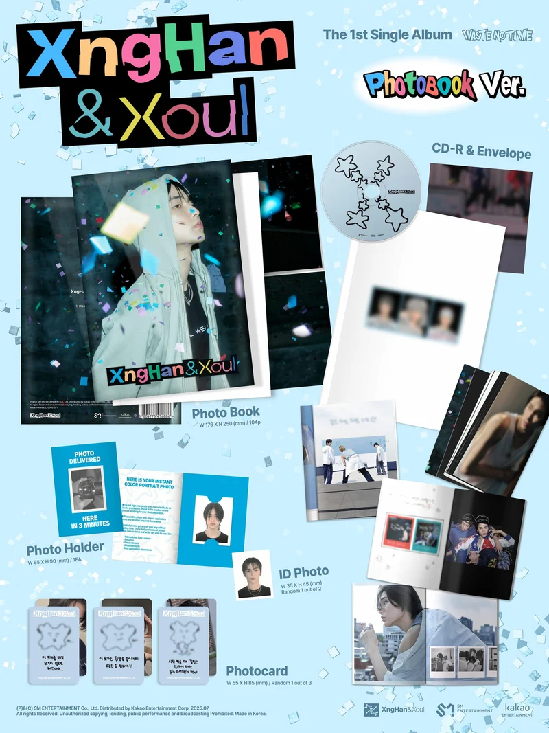 XNGHAN&XOUL - WASTE NO TIME (PHOTO BOOK VER.)