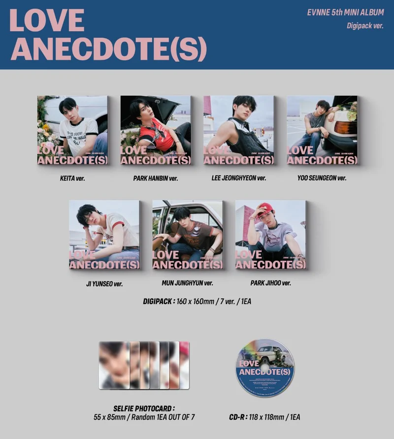 EVNNE - LOVE ANECDOTE(S) (DIGIPACK VER.)
