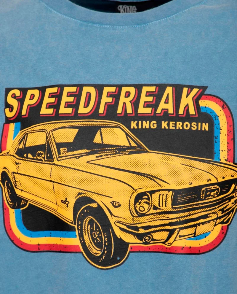 King Kerosin - Camiseta "Speed Freak" Unisex