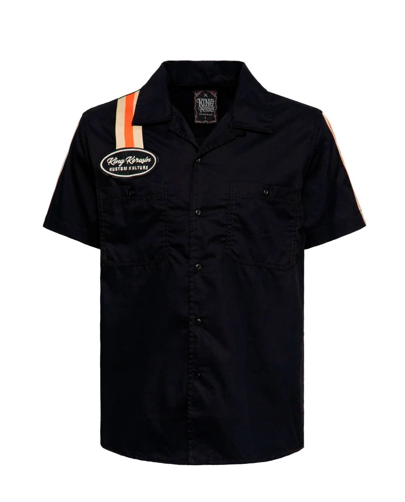 King Kerosin - Camisa "Born in Baskerfield" Unisex